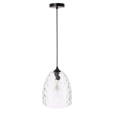 Luminaire suspendu 1 cloche pour une cloche Valery