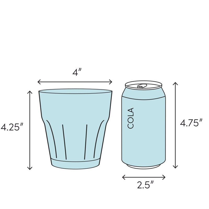 Apa 18 oz. Copper Drinking Glass