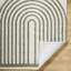 Machine Washable Shaggy Boho Grass Green Area Rug-866684402