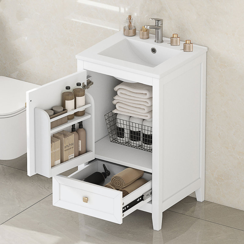 Meuble-lavabo 20 po avec lavabo