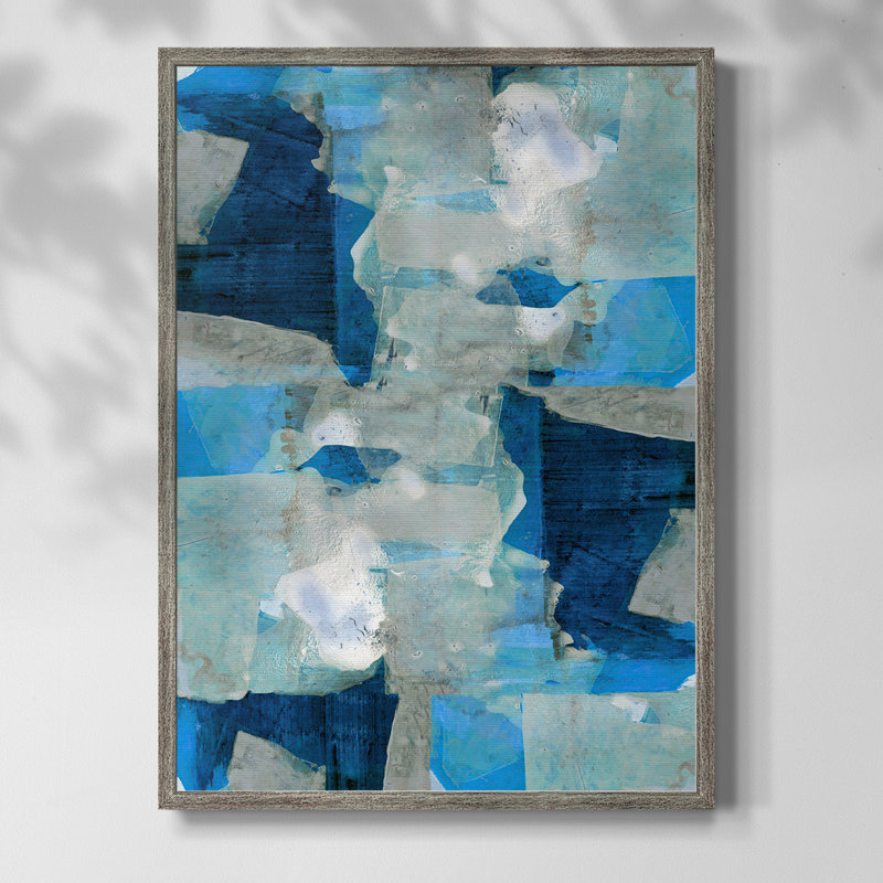 Impasto I, reproduction encadrée - bois massif, H 30 po x l 24 po
