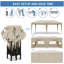19 pi. L 10 pi. D pavillon de jardin en acier-90726648