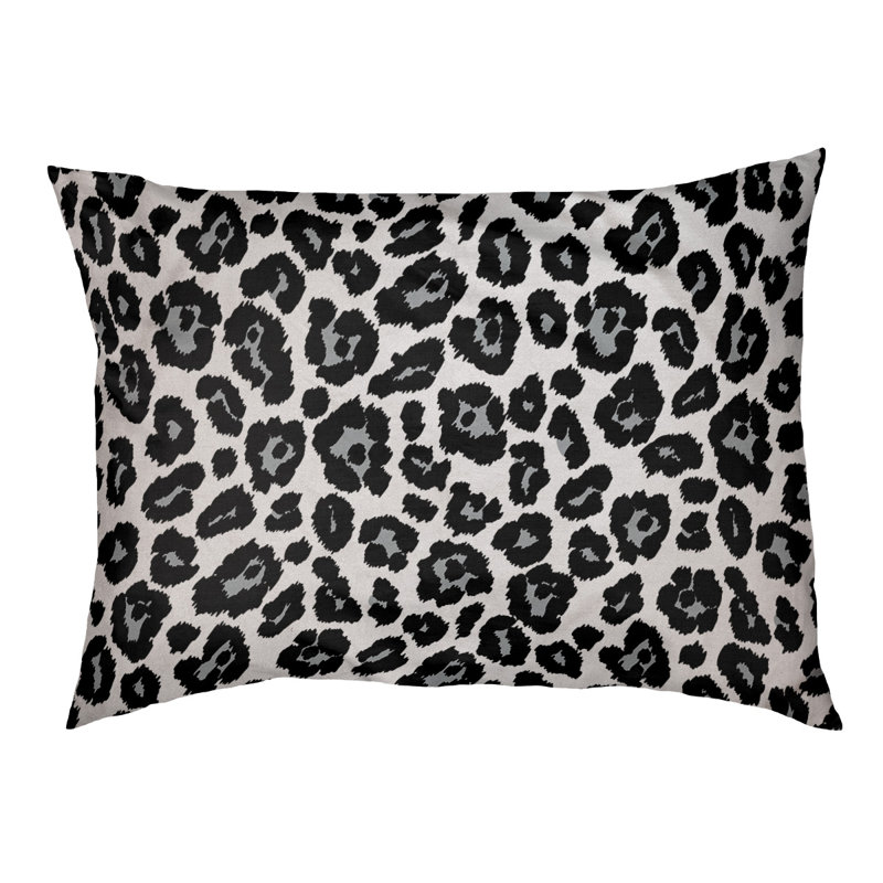 Coussin extérieur New York Fly Throwback, Petit (l 18 po x P 28 po x H 4 po), White/Silver/Black