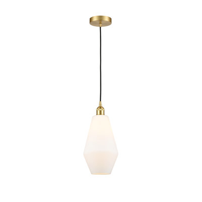 Luminaire suspendu cylindrique à 1 lumière Gabbie