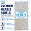 Panneaux muraux Falkirk Irvine IV 4' x 9' SPC imitation marbre mat gris blanc (paquet de 3)-136370542