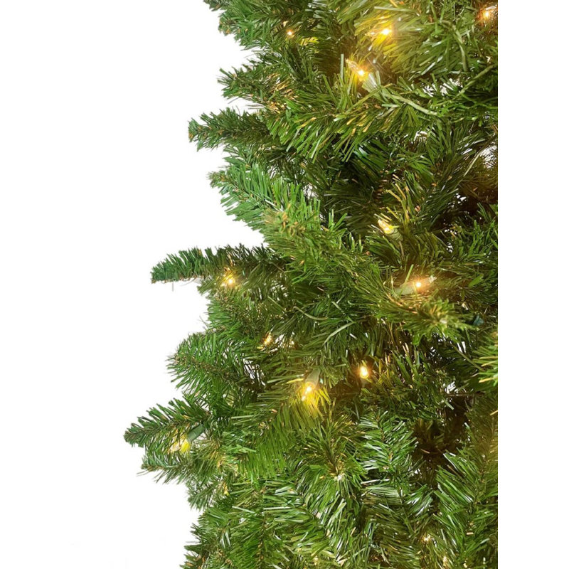90' H Lighted Artificial Fir Christmas Tree