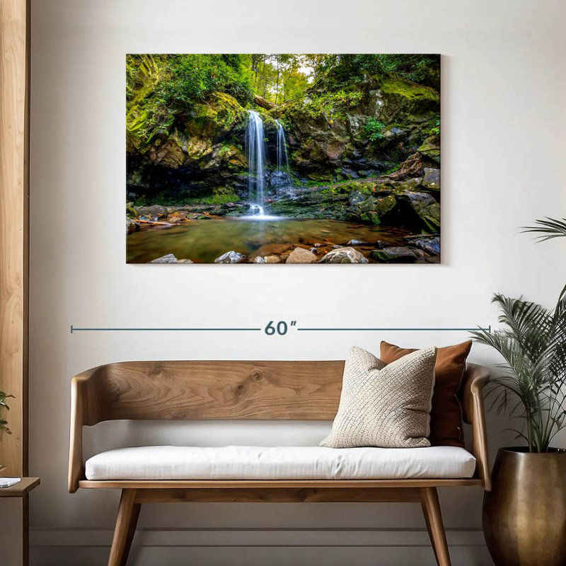 Alvord Grotto Waterfalls, 30" H x 45" W