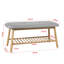 Brigid Solid Wood Storage Bench