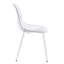 Ensemble de 4 chaises d'appoint élégantes et transparentes modernes pour un usage domestique polyvalent-1167871273