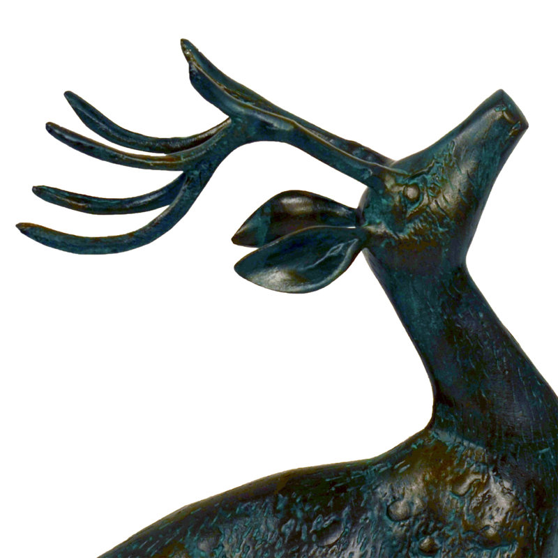 Dakota Animals Weather Resistant Metal Garden Statue