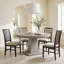 5 - Piece Solid Wood Dining Set-1024558228