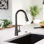 Moen Sleek Pull Down Single Handle Kitchen Faucet with Power Boost Technology and Duralock