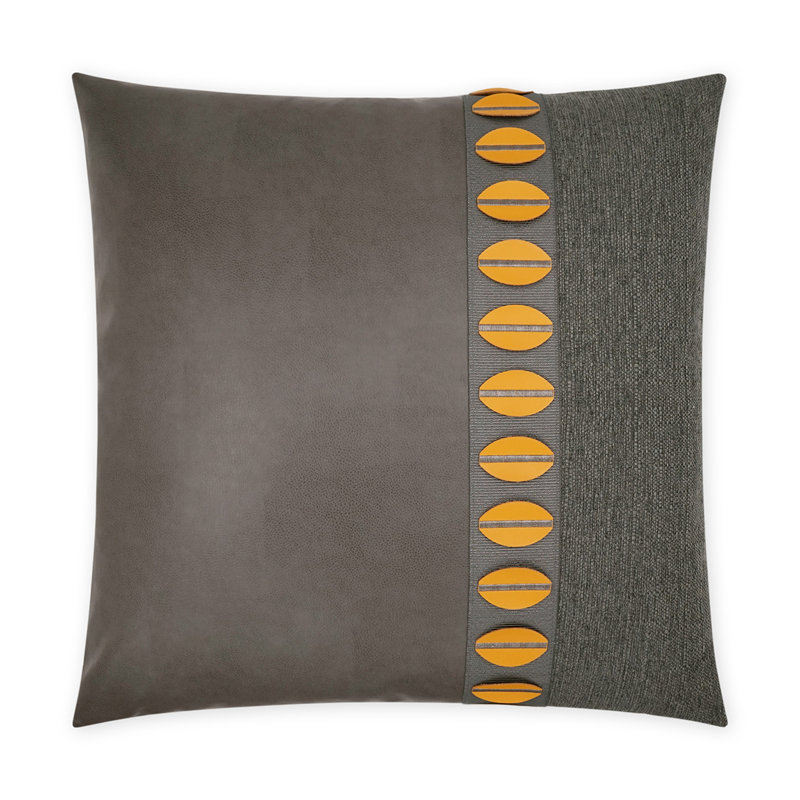 Paros Pillow Cover & Insert, Mustard, Rectangle 14"H x 24"W
