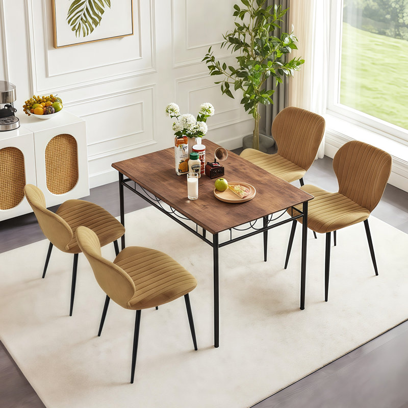 Ensemble de 4 chaises de salle à manger Modern