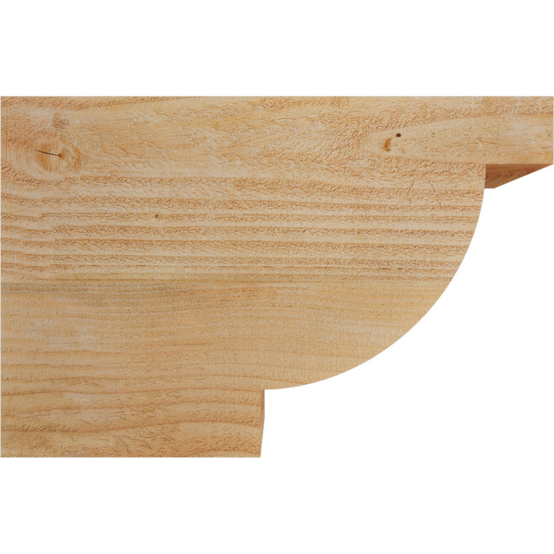 Alpine Rough Sawn, Sapin de Douglas, H 12 po x l 18 po x P 4 po