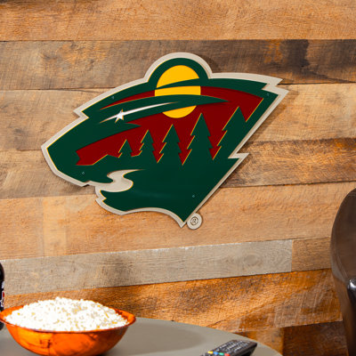 Art mural Minnesota Wild Layered