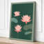 Water Lilies Botanical - Wrapped Canvas-1774158402-1774158463