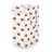 Watercolor Sports Theme Football Print Foldable Laundry Hamper with Handles by Sweet Jojo Designs