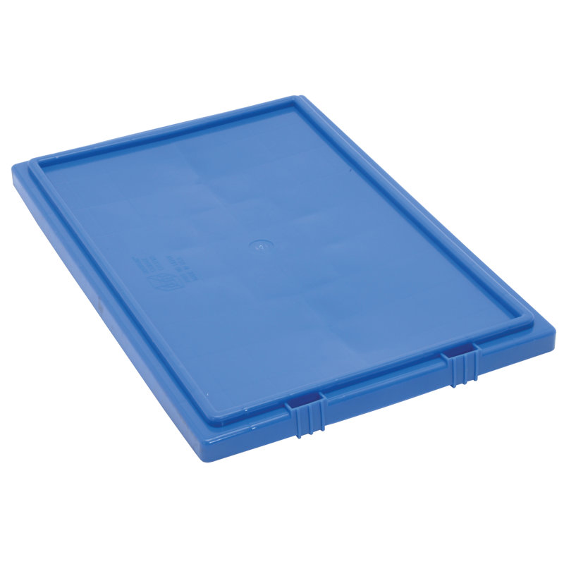 Couvercle de boîte fourre-tout, pour utilisation avec SNT200, boîte de 6, Bleu, H 6,38 po x l 13,5 po x P 19,5 po, 6