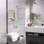 Porte-serviettes chauffant de 26,6 po x l 16,3 po pour salle de bain, chauffe-serviettes rotatif à 180 ° avec minuterie intégrée-93884754