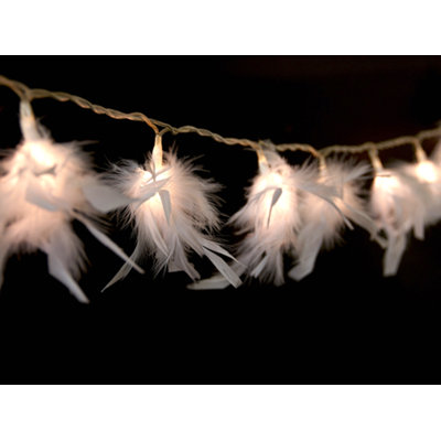 Travie LED Feathers String Light
