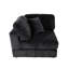 Canapé modulaire en velours côtelé 6 pièces avec coussin
