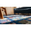 Antique Wool Multicolor Jewel Tones Hooked - Loop Pile Rug