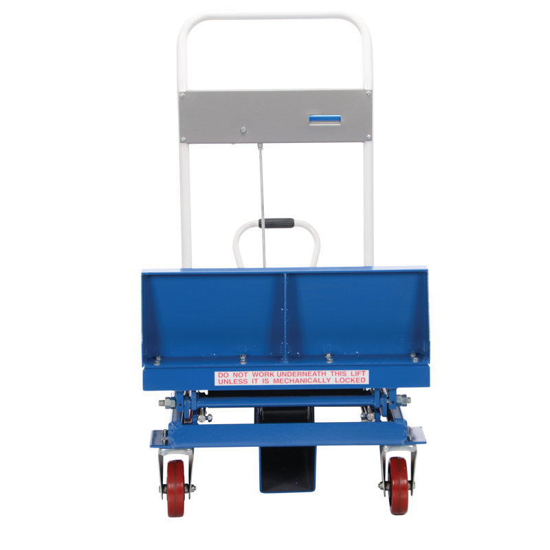 Chariot relevable et inclinable, 43.125" H x 23.625" W x 40" D
