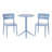 2-Person Outdoor Round Dining Set-1492615580