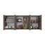Armoire de cuisine murale avec portes vitrées Texas, Texas-132780335