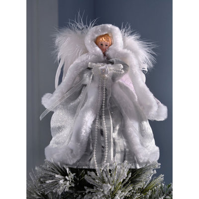 26cm Fabric Angel Tree Topper