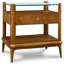 Martine 1 - Drawer Solid Wood Nightstand