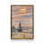 Polished Gold Floater Framed