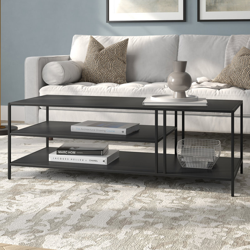 Ronnie 4 Legs Coffee Table with Storage