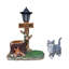 Statue chat pour jardin