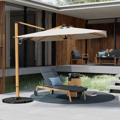 Jaidev 360 Rotation Offset Cantilever Umbrella
