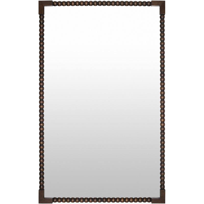 Galey Alix x Livabliss Lizzie Mirror, 80" H x 50" W , Dark Brown Wood