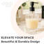 Distributeur de savon 9,5 oz Oggi - Pompe noire matte