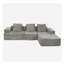 Canapé modulaire en L Comfy