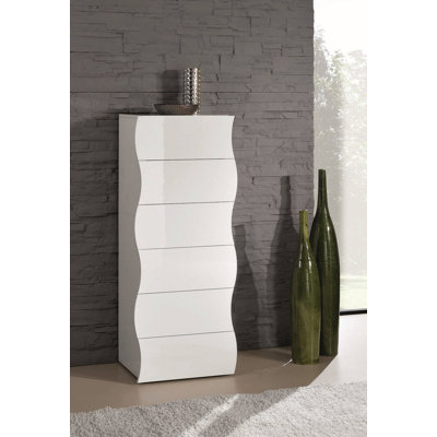 Godana 50cm W 6 - Drawer Chest of Drawers