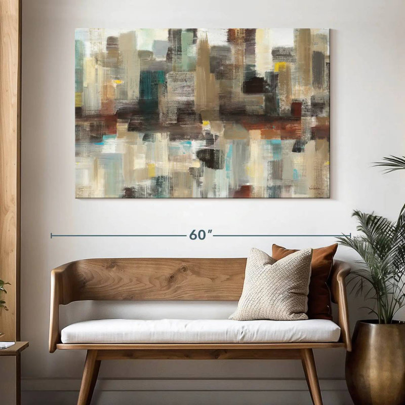 Avery Sidewalks, 34" H x 51" W