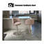 Chaise d'appoint à dossier uni (ensemble de 2)