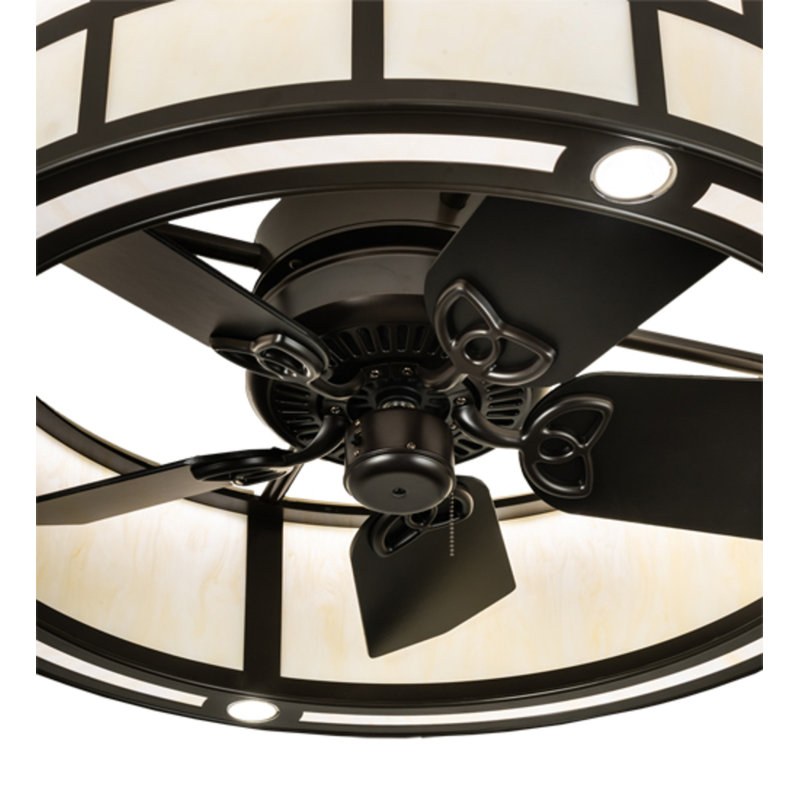 Danne LED Downrod Ceiling Fan