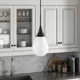 Hoye Single Light Glass Dimmable Pendant