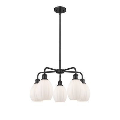 Lelystad 5 - Light Steel Dimmable Sphere Chandelier