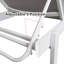 Chaise longue simple inclinable 64 po Tarun