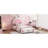 Upholstered Platform Bed with Rabbit Shaped Headboard