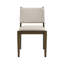 Ensemble de 2 chaises de salle à manger rembourrées en tissu (seulement les chaises)-1238281725