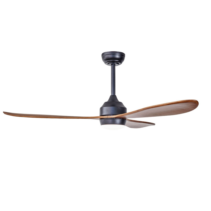 52" Ceiling Fan with Lights Quiet DC Motor  Ceiling Fans 6 Speed Levels,Reversible Ceiling Fan, for Patio Living Room, Bedroom