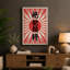 Rising Sun Calligraphy Japandi 1 Piece Wrapped Canvas Wall Art-1412165028-1412165051